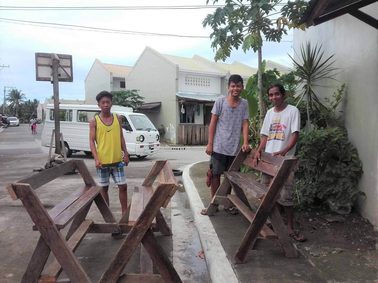 Des nouvelles de notre équipe de volontaires et de leur avancement à Tacloban Nord aux Philippines