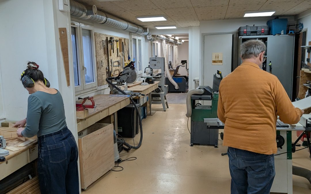 La scie circulaire – l’Atelier de menuiserie solidaire